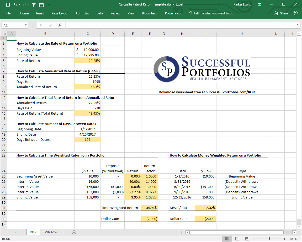 How-to-Calculate-Rate-of-Return-ROR-Excel-Worksheet