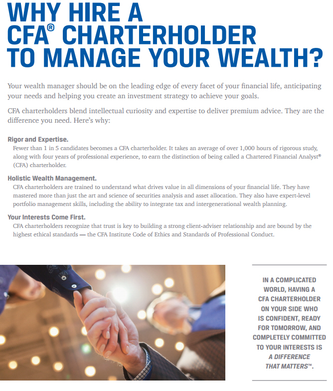 wealth management qualifications